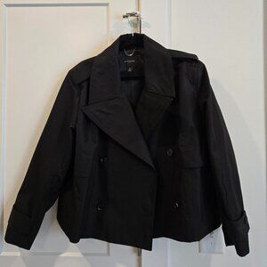 Oversized Short Trench Coat